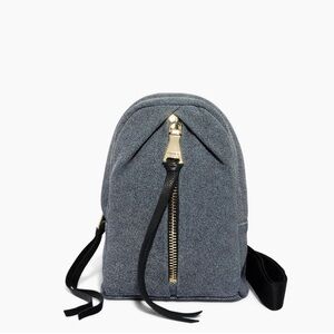 NWT Denim Leather Crossbody Sling